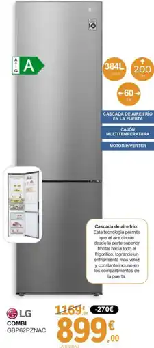 E.Leclerc LG Combi gbp62pznac oferta