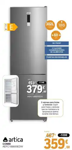 E.Leclerc ARTICA Combi aefc188600edw oferta