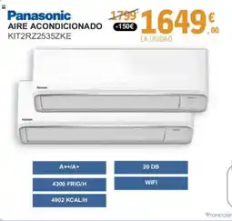 E.Leclerc PANASONIC Aire acondicionado kit2rz2535zke oferta