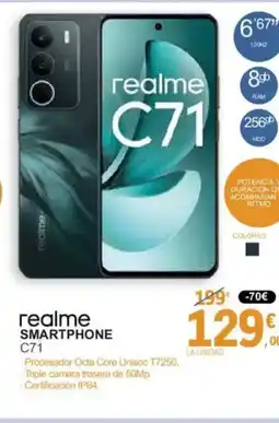 E.Leclerc REALME Smartphone c71 oferta