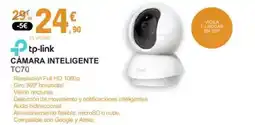 E.Leclerc TP-LINK Cámara inteligente tc70 oferta