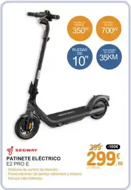 E.Leclerc SEGWAY Patinete eléctrico e2 pro e oferta