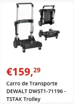 Worten DEWALT Carro de Transporte DWST1-71196 - TSTAK Trolley oferta
