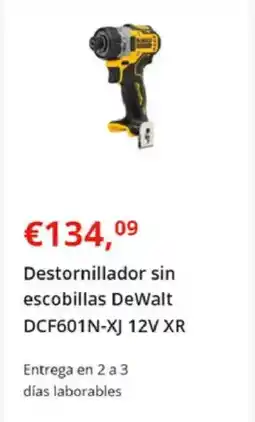 Worten DEWALT Destornillador sin escobillas DCF601N-XJ 12V XR oferta