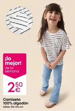 Pepco Camiseta 100% algodón oferta