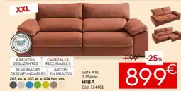 Conforama Sofá xxl 3 plazas hiba oferta