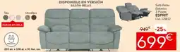 Conforama Sofá relax eléctrico 3 plazas esprit oferta