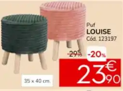 Conforama Puf louise oferta