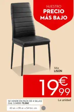 Conforama Silla lison oferta
