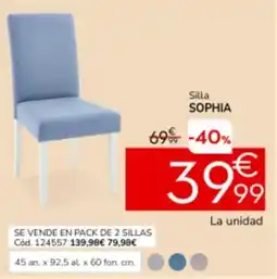 Conforama Silla sophia oferta