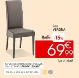 Conforama Silla verona oferta