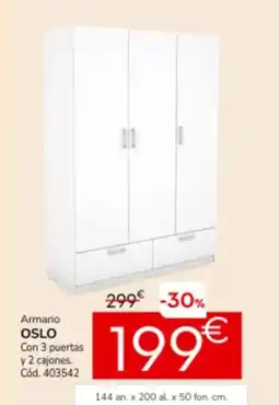 Conforama Armario oslo oferta