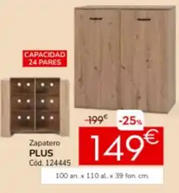 Conforama Zapatero plus oferta