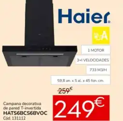 Conforama Campana decorativa de pared t-invertida hats6bcs6bvoc oferta