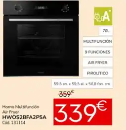 Conforama Horno multifunción air fryer multifunción oferta