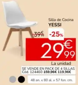 Conforama Silla de cocina yessi oferta