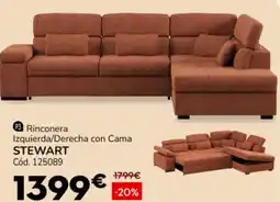 Conforama Rinconera izquierda/derecha con cama stewart oferta