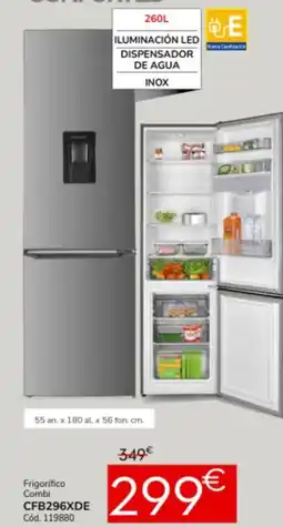 Conforama CONFORTEC Frigorífico Combi CFB296XDE oferta