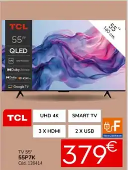 Conforama TCL TV 55" 55P7K oferta