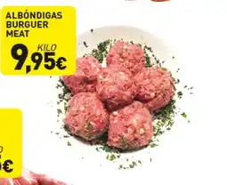 Hiperber Albóndigas burguer meat oferta