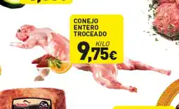 Hiperber Conejo entero troceado oferta