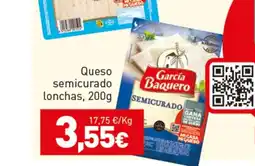 Hiperber Queso semicurado lonchas oferta