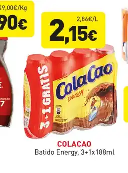 Hiperber COLACAO Batido Energy oferta