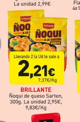 Hiperber BRILLANTE Ñoqui de queso Sarten oferta