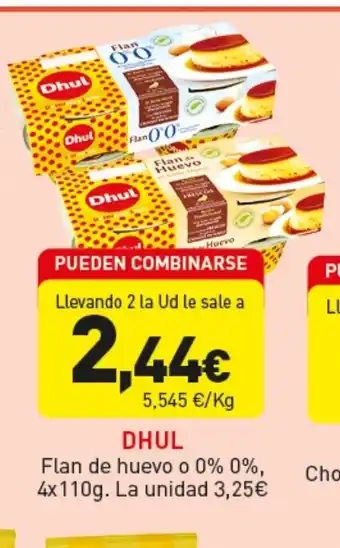 Hiperber DHUL Flan de huevo oferta