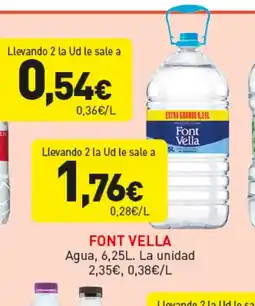 Hiperber FONT VELLA Agua oferta