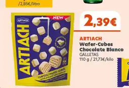 Hiperber ARTIACH Wafer-Cubes Chocolate Blanco oferta