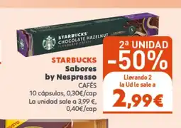 Hiperber STARBUCKS Sabores by Nespresso oferta