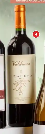 Supermercados Plaza VALDUERO I CEPA Vino tinto 18 meses D.O. Ribera del Duero oferta