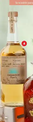 Supermercados Plaza CASAMIGOS Tequila reposado de Oxaca México oferta