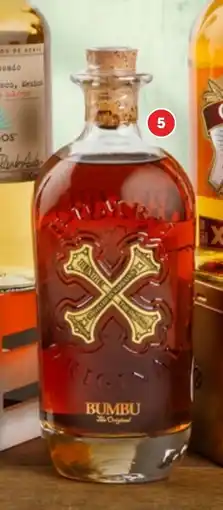 Supermercados Plaza BUMBU Ron original de Barbados oferta