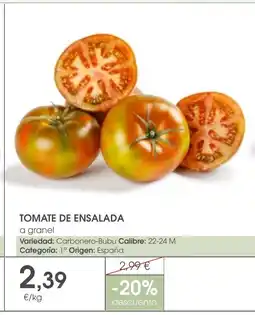 Supermercados Plaza Tomate de ensalada oferta