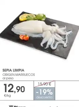 Supermercados Plaza Sepia limpia oferta