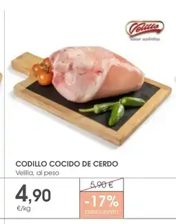 Supermercados Plaza Codillo cocido de cerdo oferta