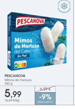 Supermercados Plaza PESCANOVA Mimos de merluza oferta