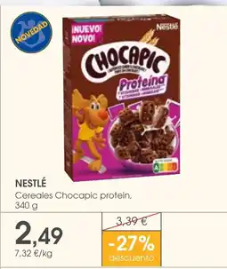 Supermercados Plaza NESTLÉ Cereales Chocapic protein oferta