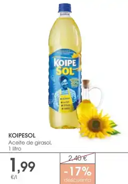 Supermercados Plaza KOIPESOL Aceite de girasol oferta