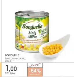 Supermercados Plaza BONDUELLE Maíz dulce cocido oferta