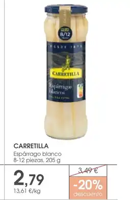 Supermercados Plaza CARRETILLA Espárragos blanco oferta