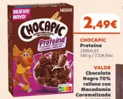 Supermercados Plaza CHOCAPIC Proteína cereales oferta