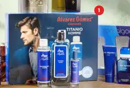Supermercados Plaza ÁLVAREZ GÓMEZ Set Agua de perfume Titanio + Mini + Gel ducha oferta