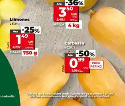 Dia Carbassa oferta