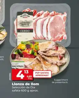 Dia SELECCIÓN DE DIA Llonza de llom oferta