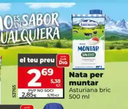 Dia ASTURIANA Nata per muntar oferta