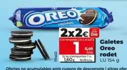 Dia LU Galetes Oreo rodet oferta