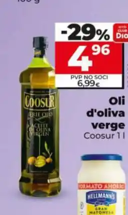 Dia COOSUR Oli d'oliva verde oferta
